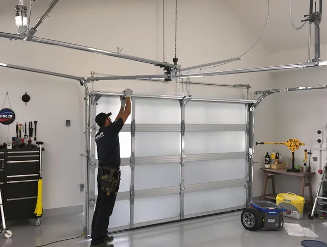 Central Falls Garage Door Repair certified team performing precision garage door installation in Central Falls