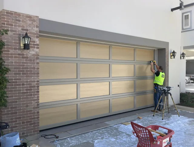 Garage door replacement service by Central Falls Garage Door Repair in Central Falls