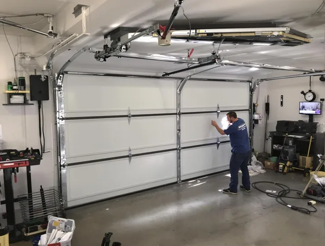 Professional garage door repair service by Central Falls Garage Door Repair in Central Falls