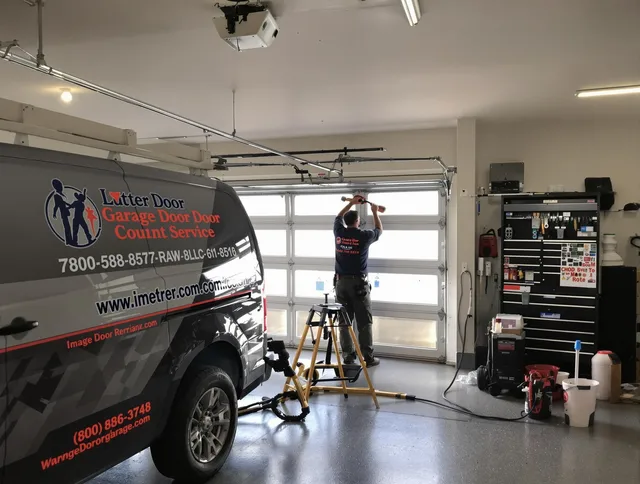 Central Falls Garage Door Repair team performing same-day garage door repair in Central Falls